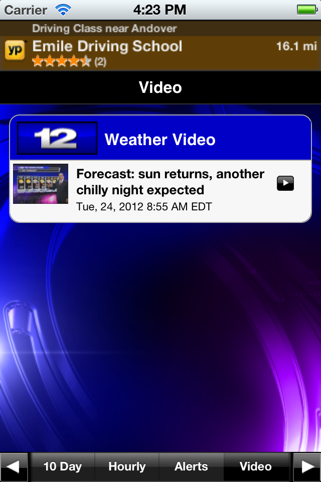 iPhone Screenshot 1